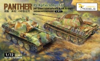 Panther Ausf. G - Steel Road Wheels & AA Armor - 2in1 - 1/72