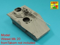 20mm RH202 MK 20 DM Maschinenkanone - Wiesel, Luchs, Marder I - 1:16