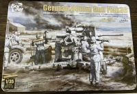 German 88mm Gun Flak 36 - with six anti-aircraft artillery crew members - Limited Edition - 1/35