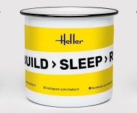 Heller - Cup Eat > Build > Sleep > Repeat