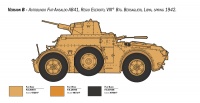 Autoblinda AB 41 with Bersaglieri El Alamein - 1/35