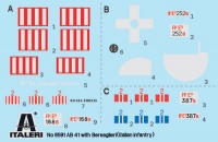 Autoblinda AB 41 with Bersaglieri El Alamein - 1/35