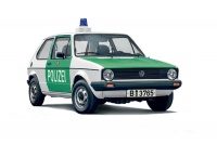 VW Golf Polizei - 1:24