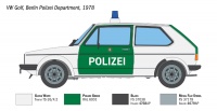 VW Golf Polizei - 1:24