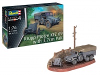 Krupp Protze Kfz. 69 with 3,7cm PaK - 1/76