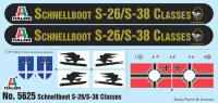 German Schnellboot S-26 / S-38 with 2cm FlaK and Sea Mines / Depth Charges - 1/35