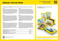 Renault Taxi de Paris - Puzzle 500 Teile