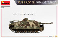 Sturmgeschütz III Ausf. G - 1945 - Alkett Production - 1/35