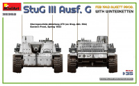 Sturmgeschütz III Ausf. G - Februar 1943 - Alkett Production with Winterketten - 1/35