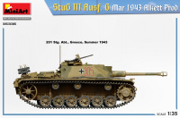 Sturmgeschütz III Ausf. G - March 1943 - Alkett Production - 1/35