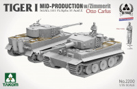 Tiger I - Mid Production with Zimmerit - Otto Carius - Limited Edition - 1/35