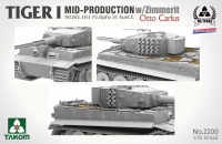 Tiger I - Mid Production with Zimmerit - Otto Carius - Limited Edition - 1/35