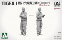 Tiger I - Mid Production with Zimmerit - Otto Carius - Limited Edition - 1/35