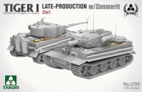 Tiger I - Late Production with Zimmerit - 2in1 - 1/35