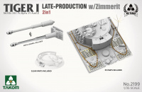 Tiger I - Late Production with Zimmerit - 2in1 - 1/35