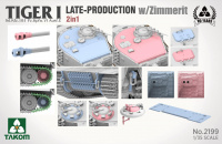 Tiger I - Late Production with Zimmerit - 2in1 - 1/35