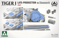 Tiger I - Late Production with Zimmerit - 2in1 - 1/35