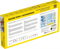 Racing Team + Accessories - 1/24