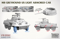 M8 Greyhound - US Light Armored Car - 1/16