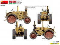 Lanz Bulldog D8511 - Modell 1936 - Traktor / Schlepper - 1:24