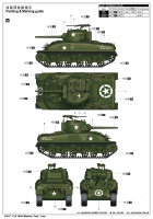 M4A1 Sherman - Medium Tank - late production - 1/16