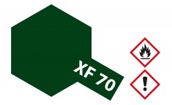 Tamiya XF70 - Dark Green 2 - Flat - 10ml