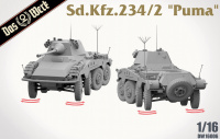 Sd.Kfz. 234/2 Schwerer Panzerspähwagen - Puma - 2in1 - 1/16