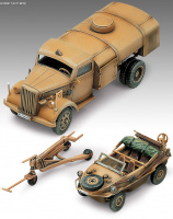 German Fuel Truck & Schwimmwagen - 1/72