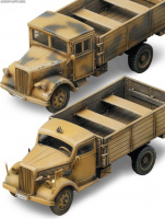 3t LKW frühe und späte Version - Wehrmacht - 1:72