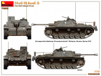 Sturmgeschütz III Ausf. G - Februar 1943 - Alkett Produktion - 1:72