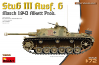 Sturmgeschütz III Ausf. G - März 1943 - Alkett Produktion - 1/72