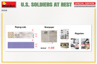 US Soldiers at Rest - Special Edition - 1:35