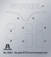 Scania 770 S V8 - White Cab - 1:24