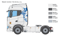 Scania 770 S V8 - White Cab - 1:24