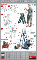 German Tankmen painting camo - 1/35