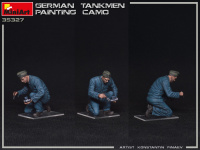 German Tankmen painting camo - 1/35