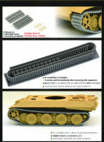 Panzerkampfwagen Panther - vorgefertigte Ketten - frühe Version / one touch tracks - 1:35