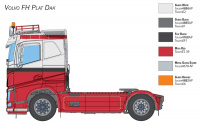 Volvo FH Plat Dak - 1/24