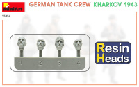 German Tank Crew - Kharkow 1943 with Resin Heads - 1/35