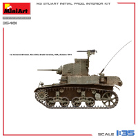 M3 Stuart - Initial Production - with full interior - 1/35