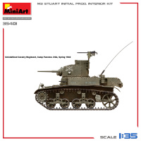 M3 Stuart - Initial Production - mit Interieur - 1:35