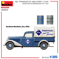 Oil products Delivery Van - Liefer Prischtenwagen 170V - 1:35