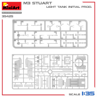 M3 Stuart - Initial Production - 1:35