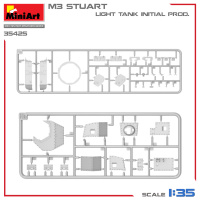 M3 Stuart - Initial Production - 1:35