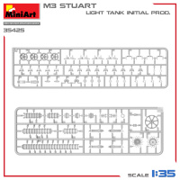 M3 Stuart - Initial Production - 1:35