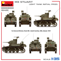 M3 Stuart - Initial Production - 1/35