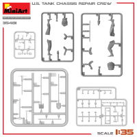 US Tank Chassis Repair Crew - 1/35