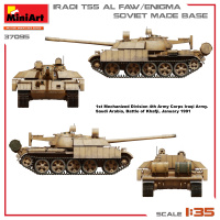 Iraqi T-55 AL FAW / ENIGMA - Soviet made base - 1/35