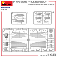 P-47D 28RE - Thunderbolt - Free French Air Force - Basic Kit - 1:48