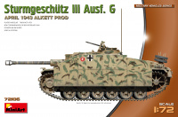 Sturmgeschütz III Ausf. G - April 1943 - Alkett Production - 1/72